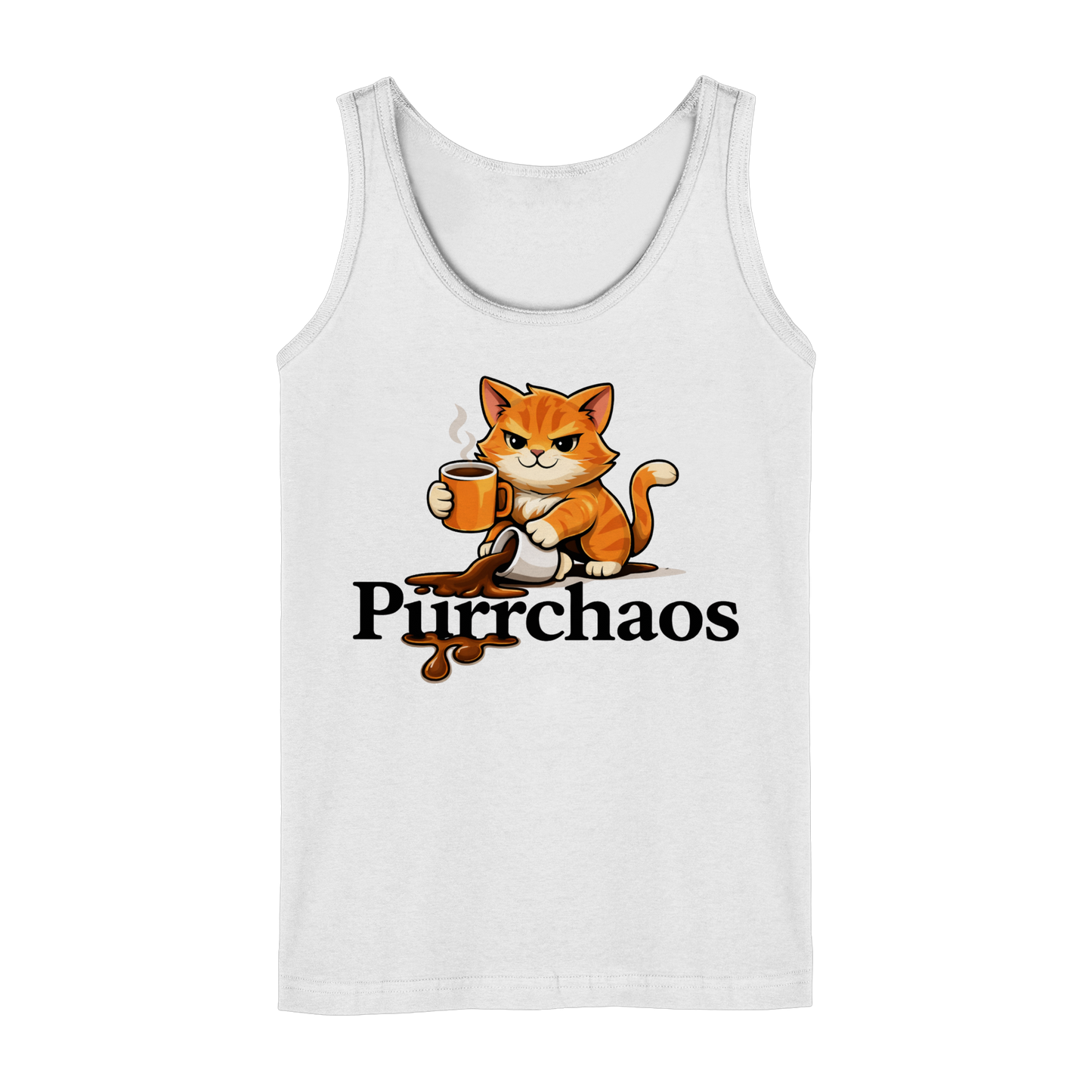 Purrchaos Coffee Cat Top