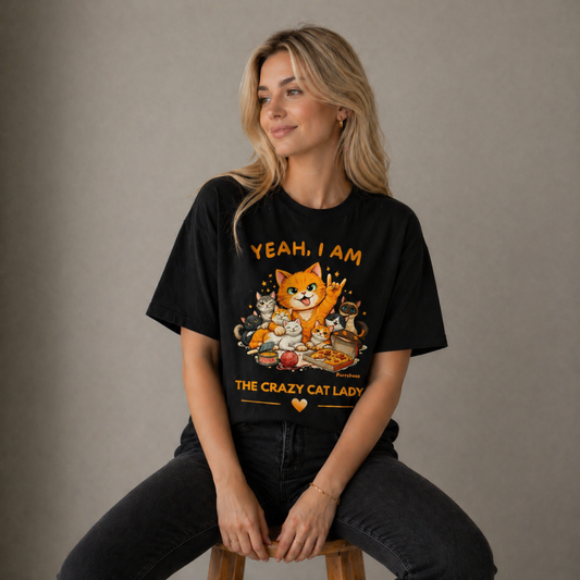 I AM THE CRAZY CAT LADY Shirt