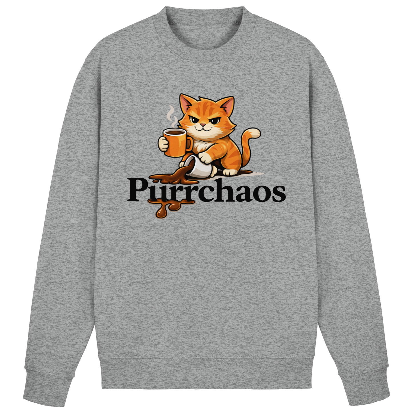 Purrchaos Coffee Cat Sweatshirt