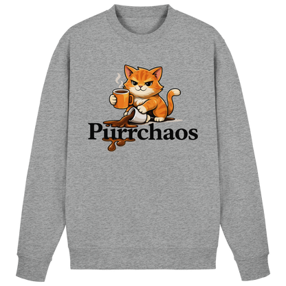 Purrchaos Coffee Cat Sweatshirt