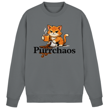 Purrchaos Coffee Cat Sweatshirt