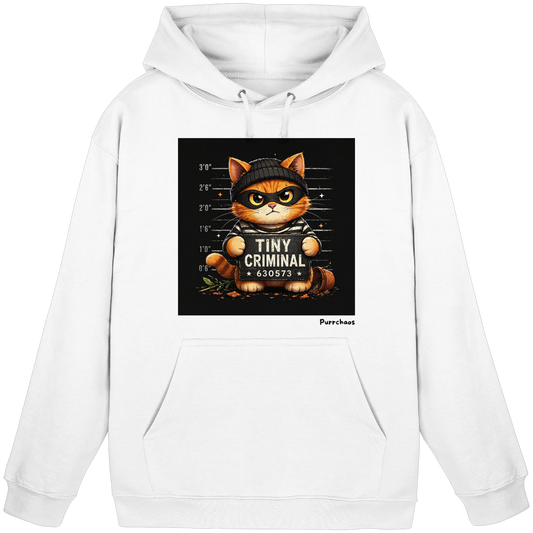 Tiny Criminal Katze Hoodie