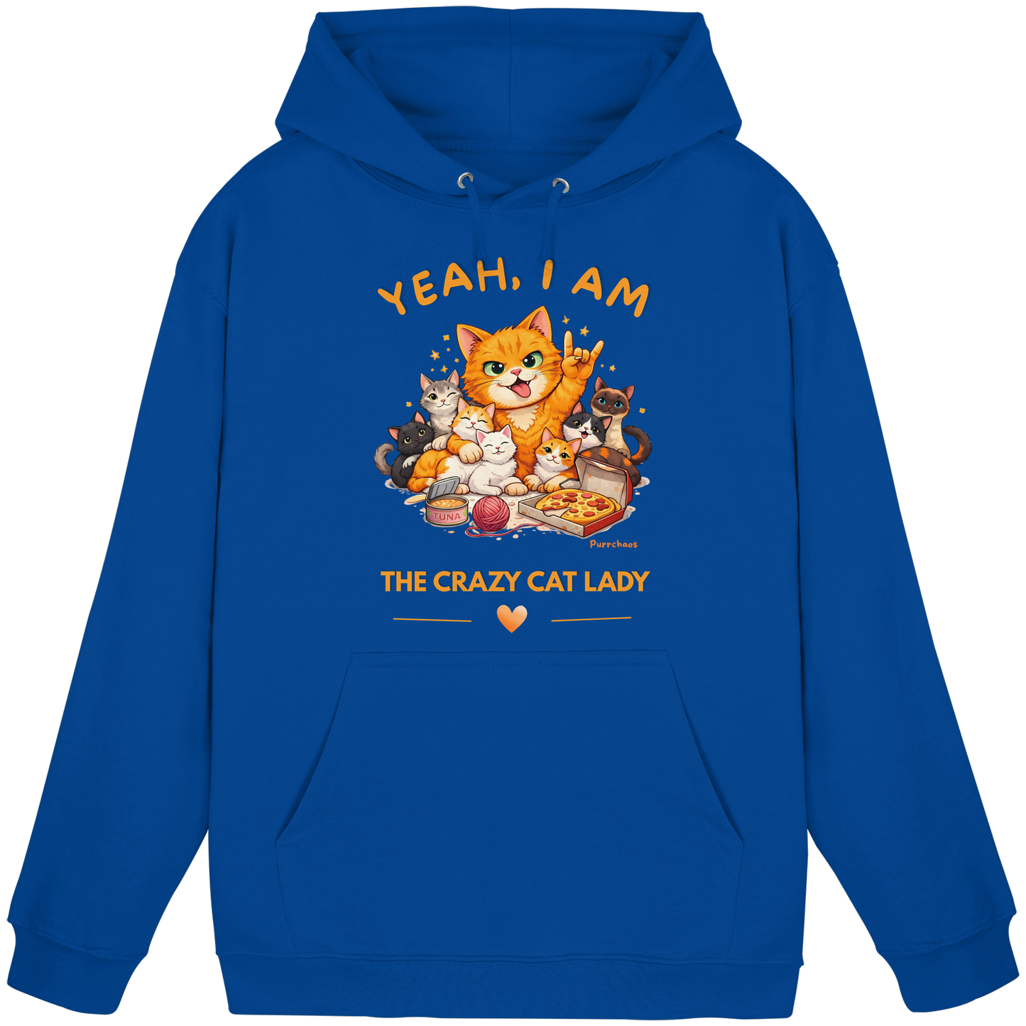I AM THE CRAZY CAT LADY Hoodie