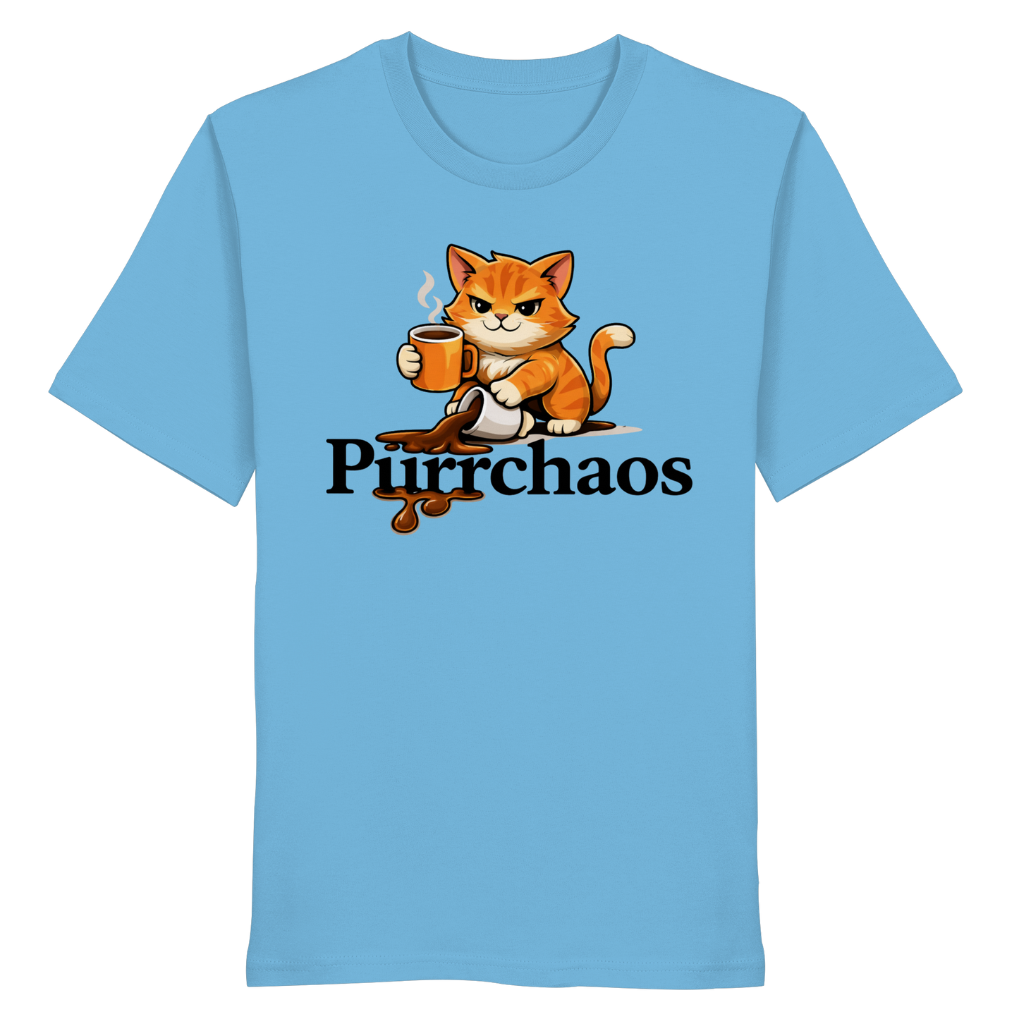 Purrchaos Coffee Cat T-Shirt