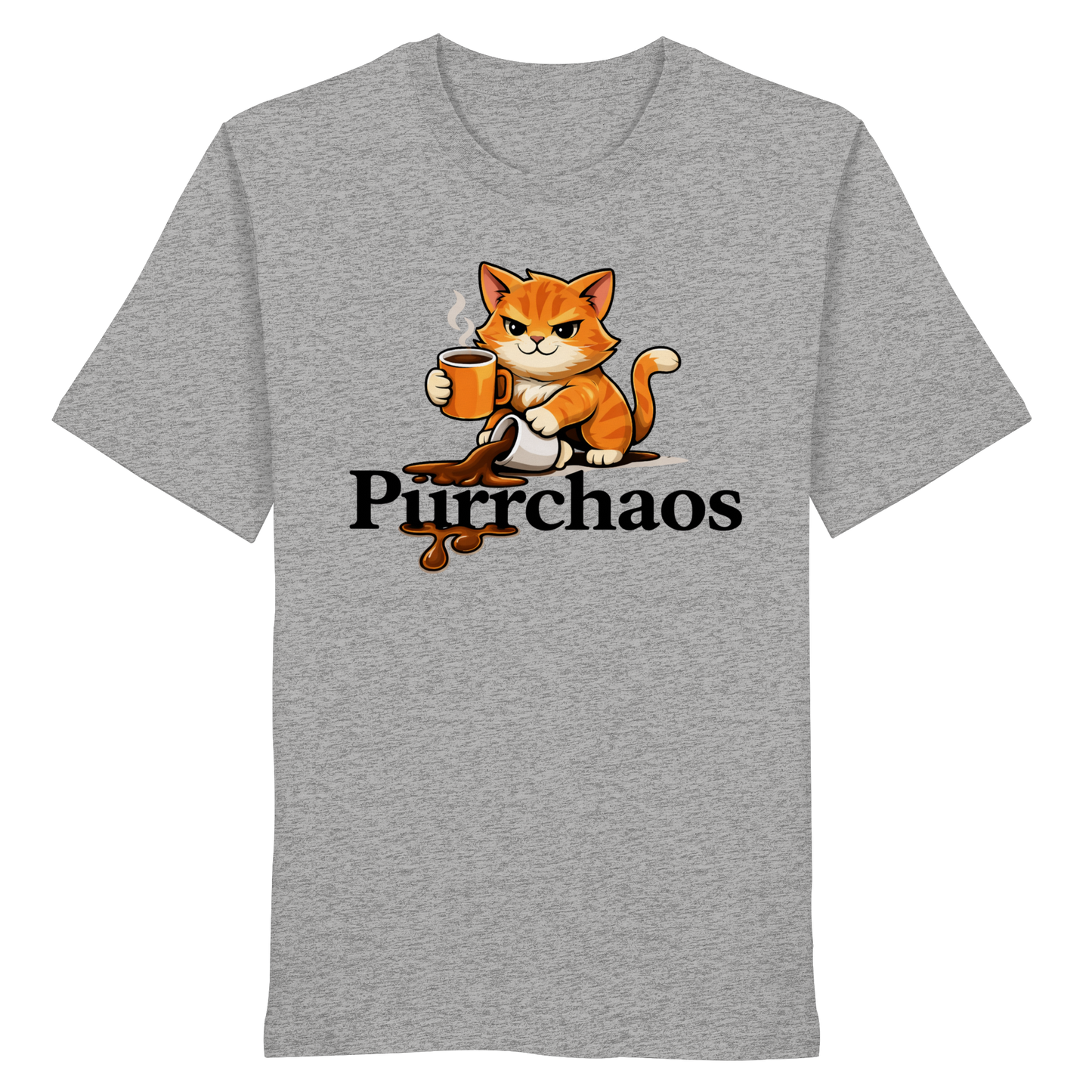 Purrchaos Coffee Cat T-Shirt