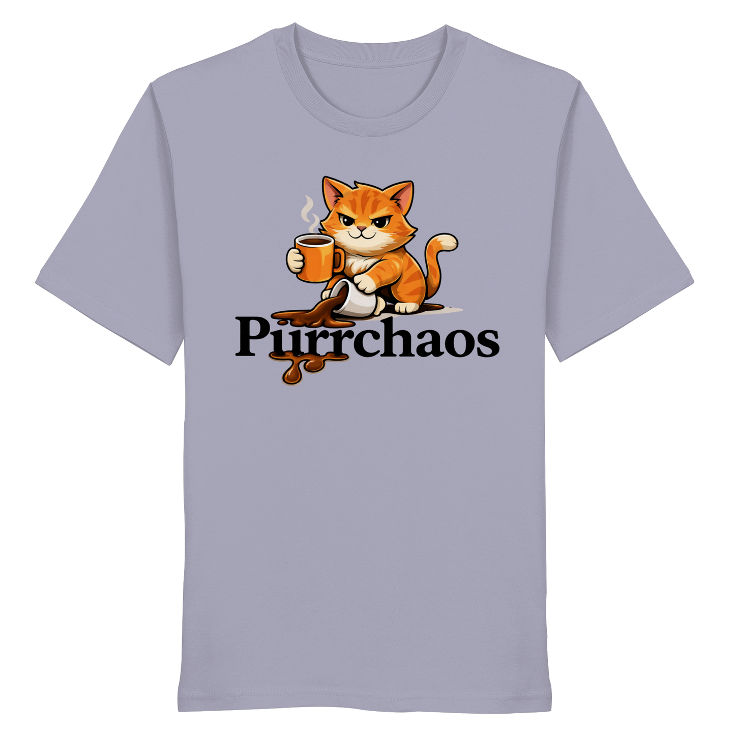 Purrchaos Coffee Cat T-Shirt
