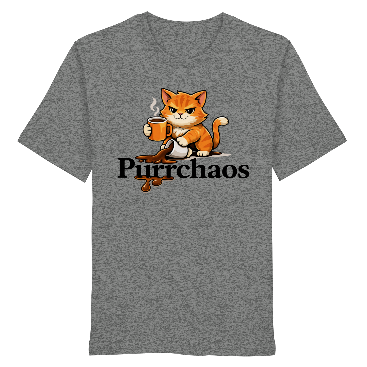 Purrchaos Coffee Cat T-Shirt