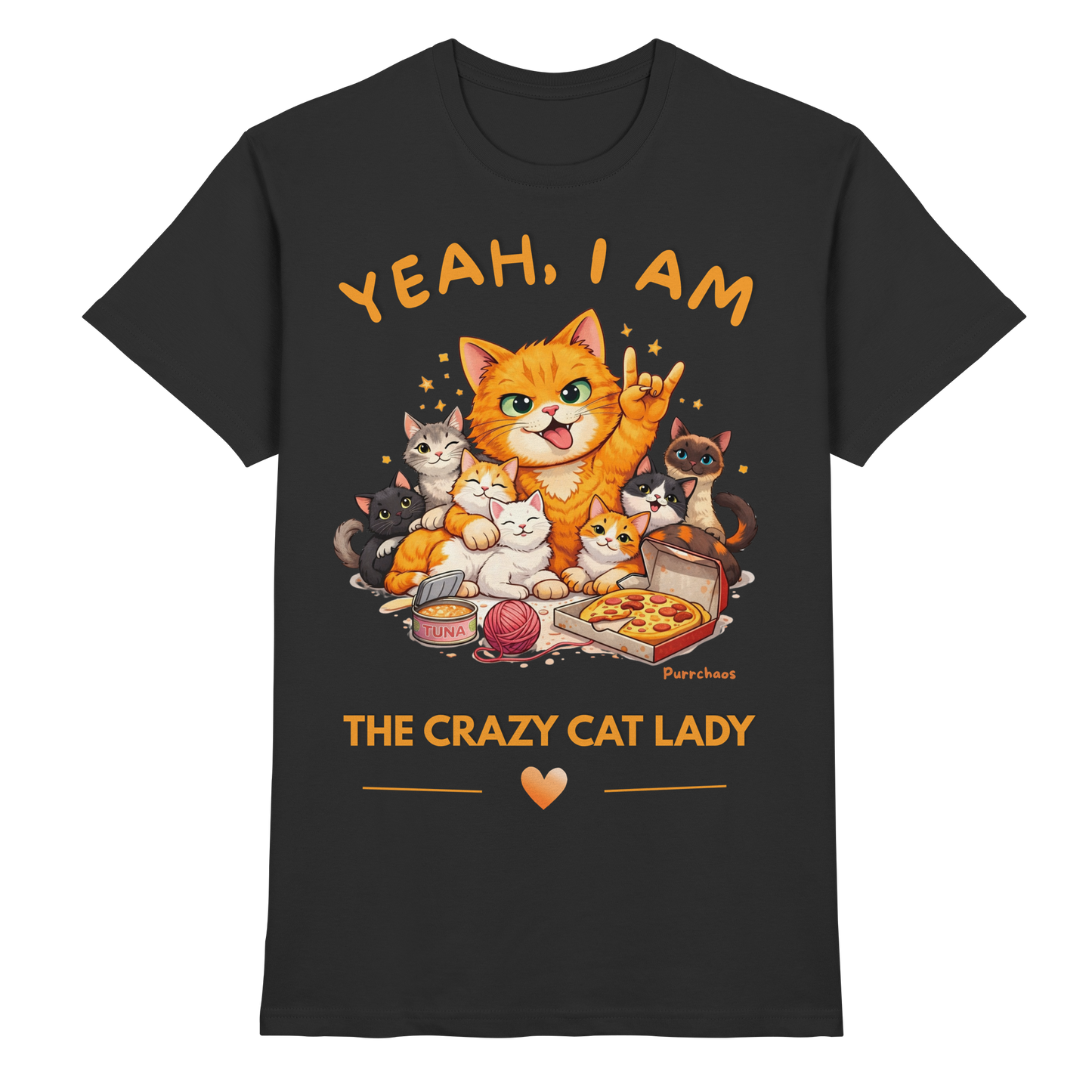 I AM THE CRAZY CAT LADY Shirt