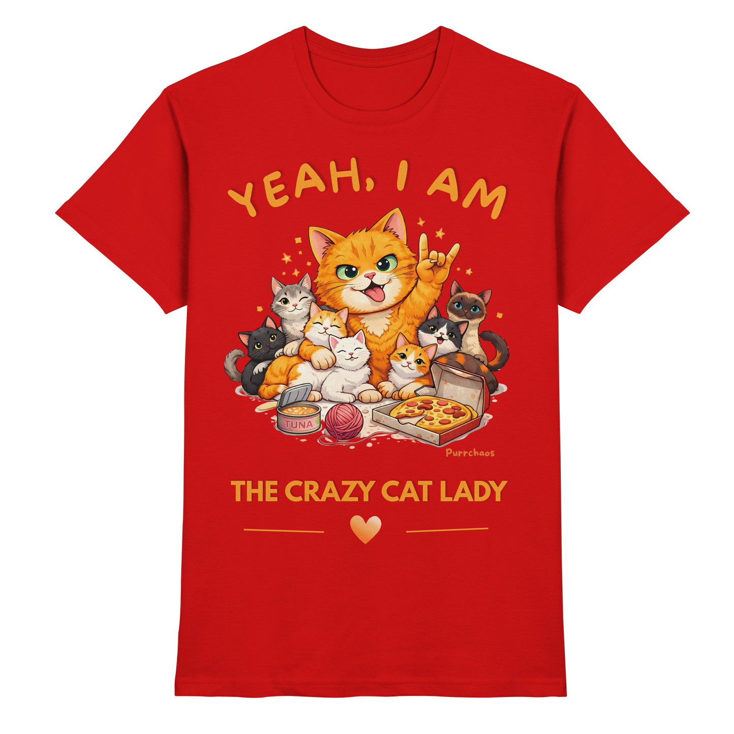 I AM THE CRAZY CAT LADY Shirt