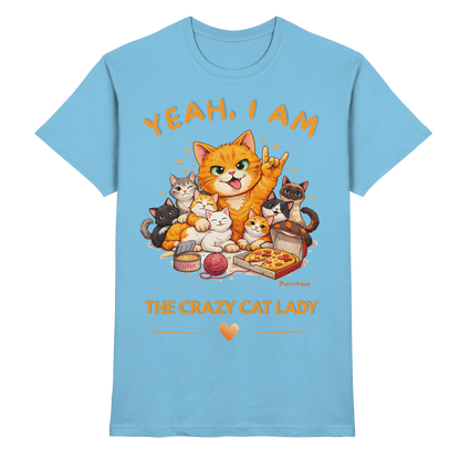 I AM THE CRAZY CAT LADY Shirt