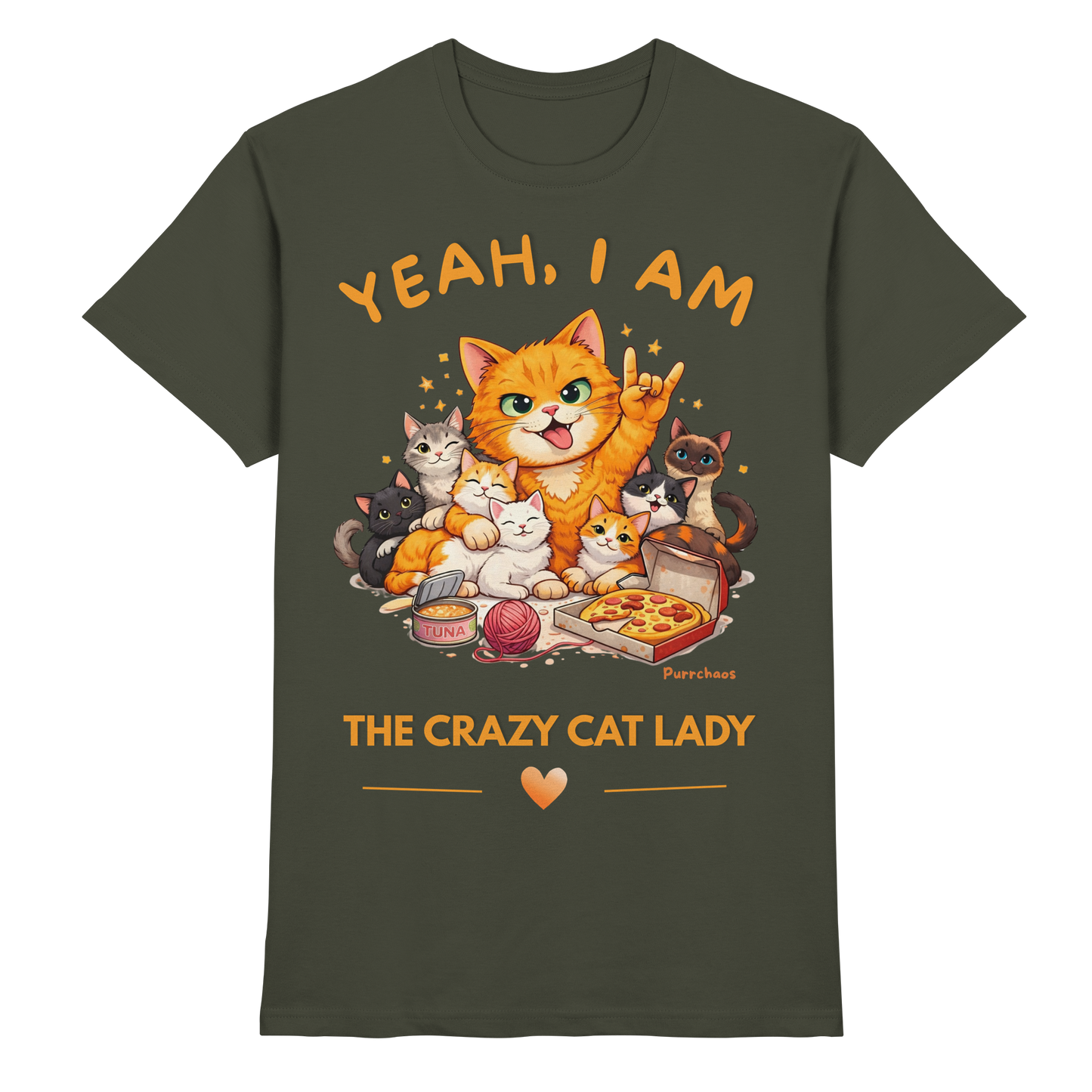 I AM THE CRAZY CAT LADY Shirt