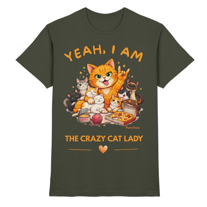 I AM THE CRAZY CAT LADY Shirt